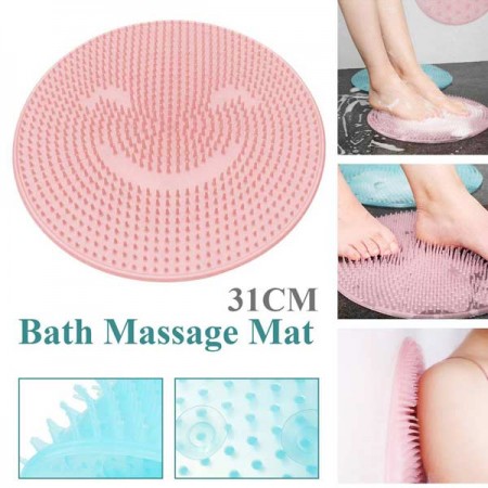 সিলিকন বাথরুম ম্যাসেজ কুশন ব্রাশ